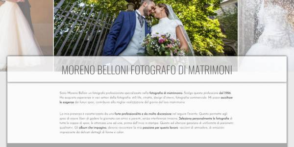 Moreno Belloni fotografo di matrimonio a Milano