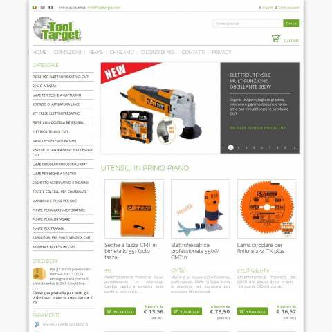 Realizzazione e-commerce per utensili ed elettroutensili per legno